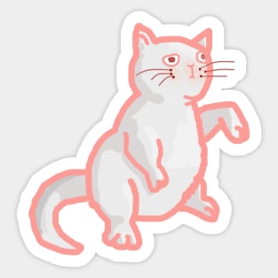 Good Luck Cat Sticker